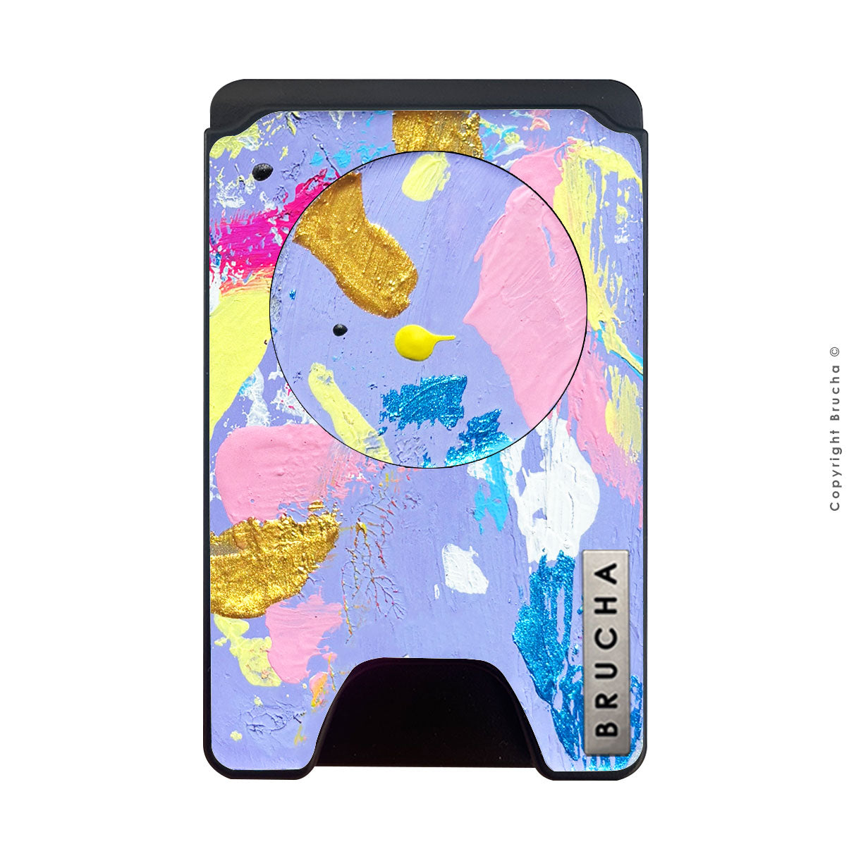 Cartera MagSafe con phone holder incluido handpainted - Feel