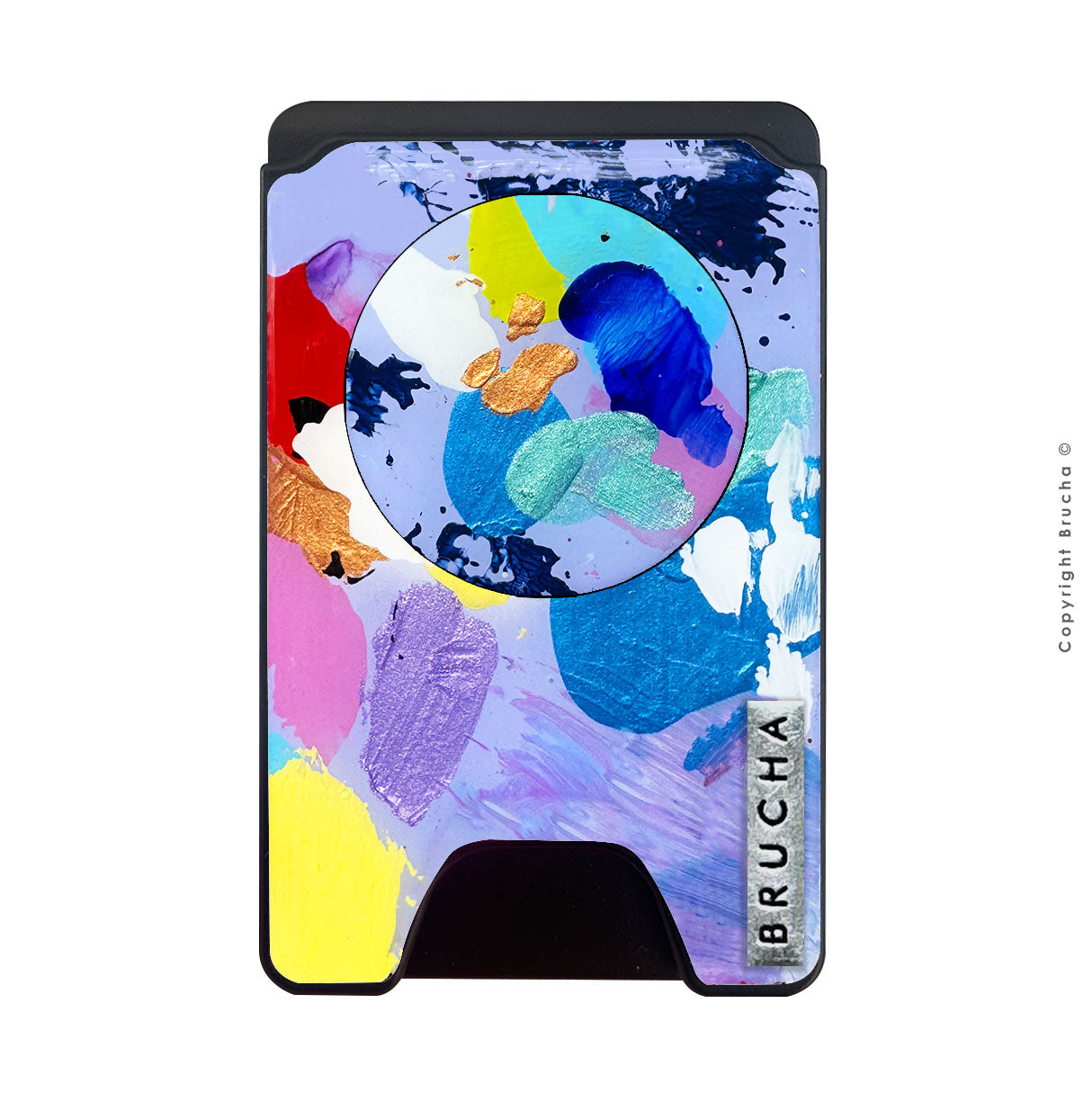 Cartera MagSafe con phone holder incluido handpainted - Beauty