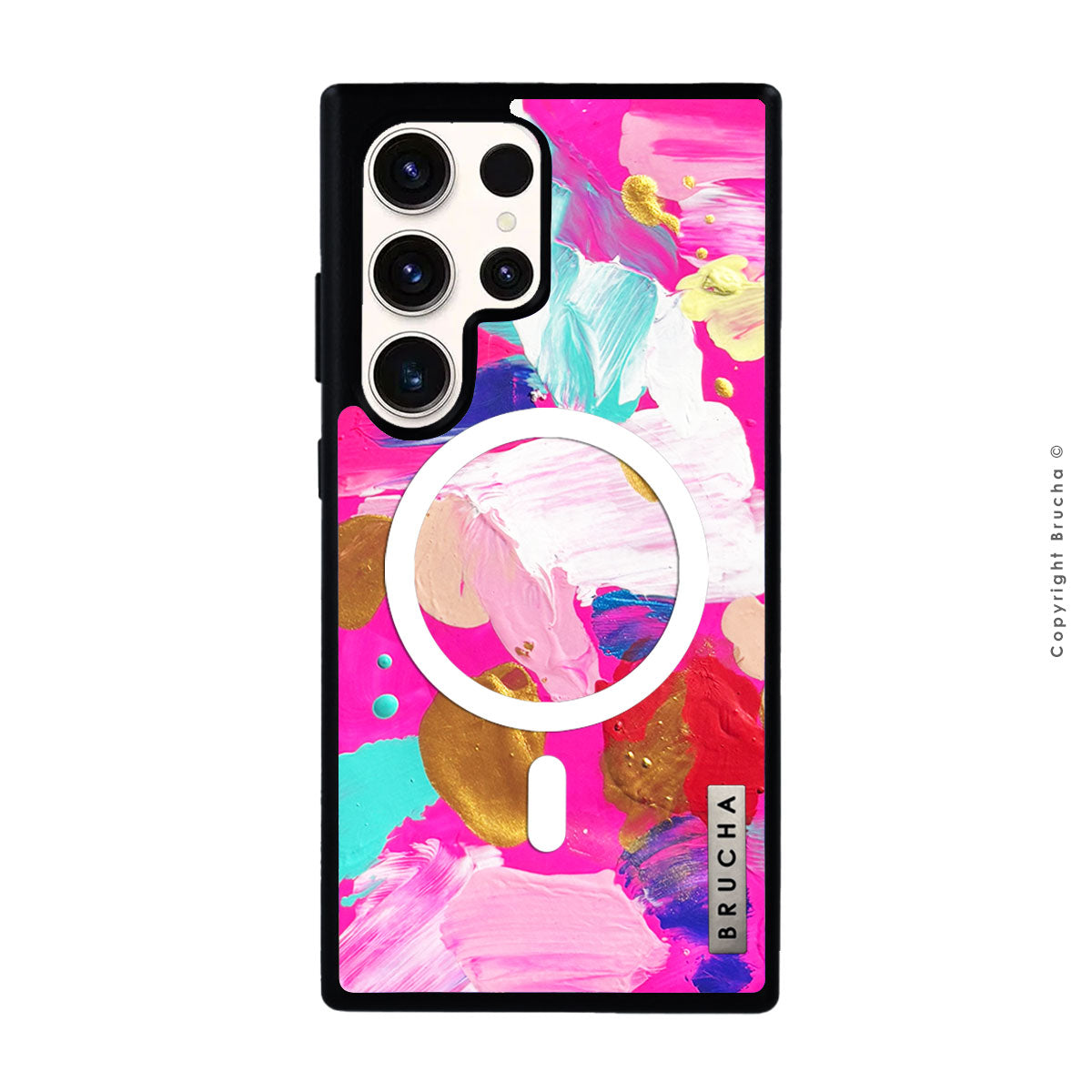 Funda Magsafe ultra protectora pintada a mano para Samsung S25 Ultra - Calci