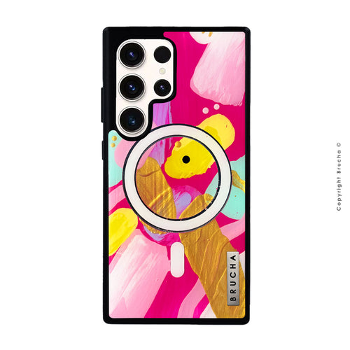 Funda ultra resistente pintada a mano para Samsung - Alice