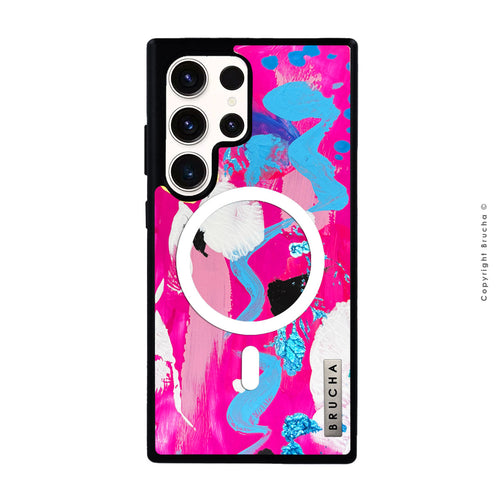 Funda Magsafe ultra protectora pintada a mano para Samsung S25 Ultra - Fisha