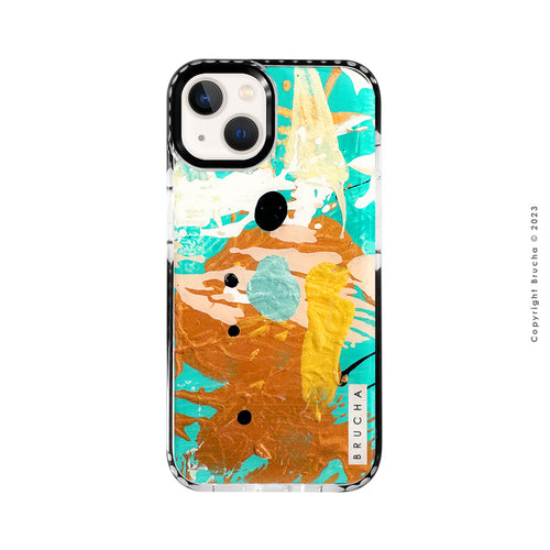 Funda ultra protectora pintada a mano para iPhone 13 - Hash