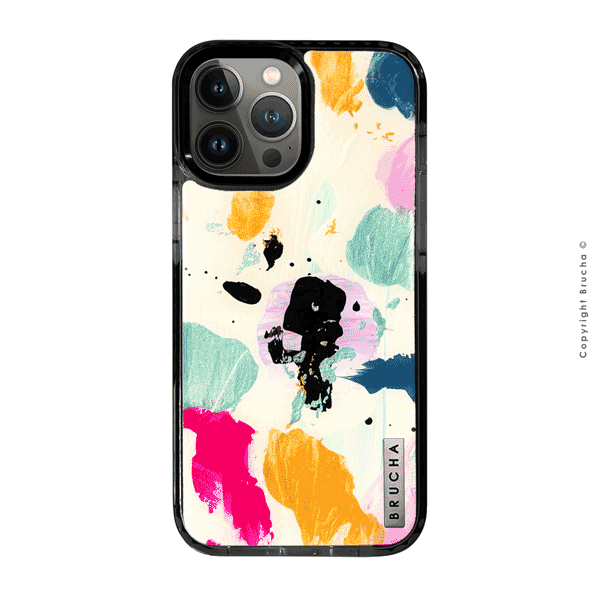 Funda ultra protectora pintada a mano para iPhone 13 Pro Max - Bianchi