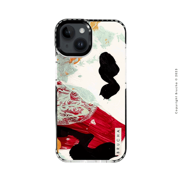 Funda ultra protectora pintada a mano para iPhone 13/14 - Brit