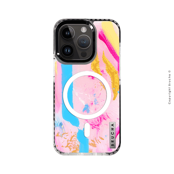 Funda Magsafe ultra protectora pintada a mano para iPhone 14 Pro - Regina