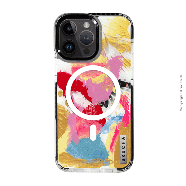 Funda Magsafe ultra protectora pintada a mano para iPhone 14 Pro Max - Alex