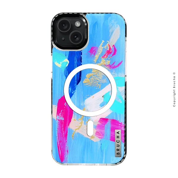 Funda Magsafe ultra protectora pintada a mano para iPhone 14/15 Plus – Modena