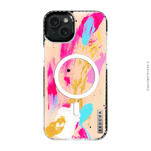 Funda Magsafe ultra protectora pintada a mano para iPhone 14/15 Plus – Roberta