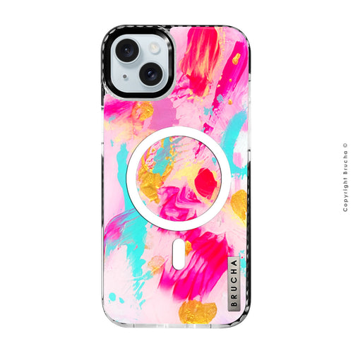 Funda Magsafe ultra protectora pintada a mano para iPhone 14/15 Plus – Alessandra