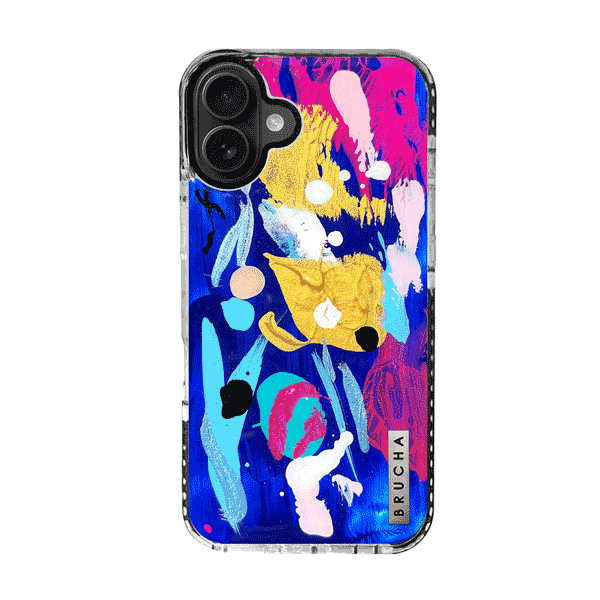 Funda ultra protectora pintada a mano para iPhone 16 Plus - Bank