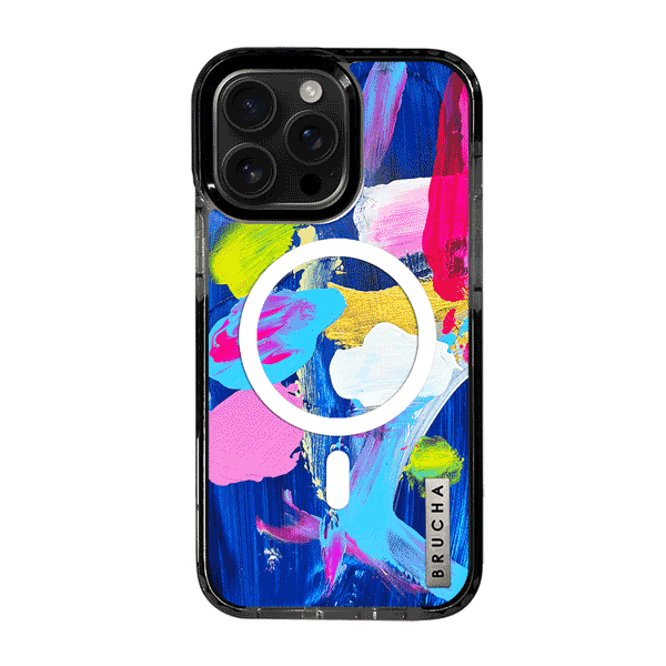 Funda Magsafe ultra protectora pintada a mano para iPhone 16 Pro Max - Glow