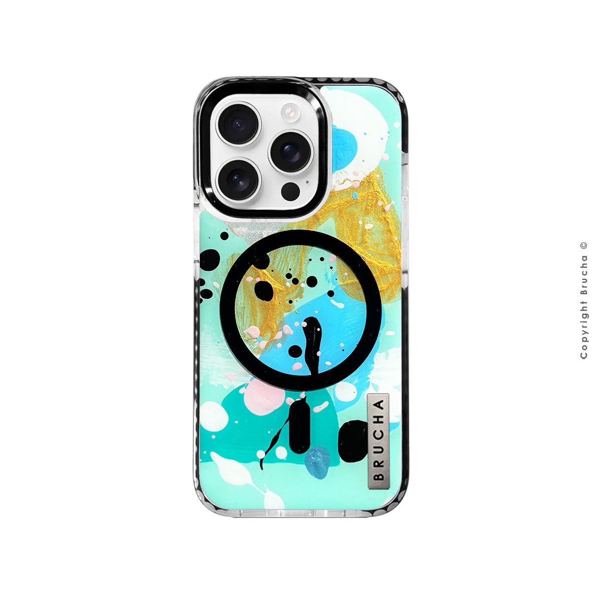 Funda Magsafe ultra protectora pintada a mano para iPhone 16 Pro - Grecia