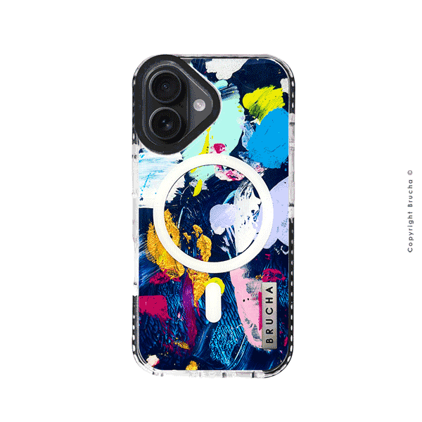 Funda Magsafe ultra protectora pintada a mano para iPhone 16 - Magda