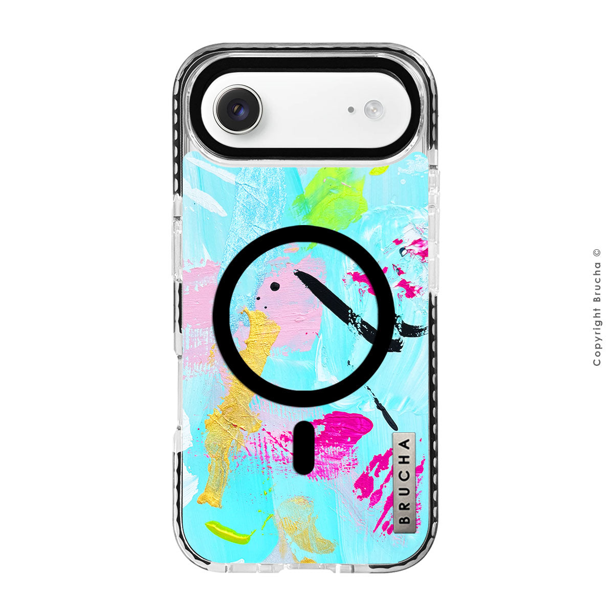 Funda Magsafe ultra protectora pintada a mano para iPhone 17 Air - Teo