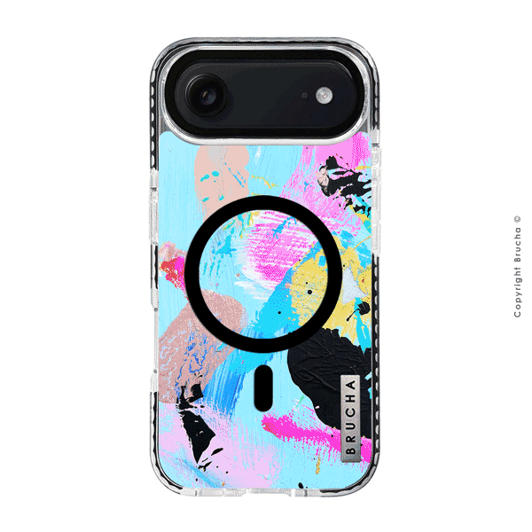 Funda Magsafe ultra protectora pintada a mano para iPhone 17 Air - Halo