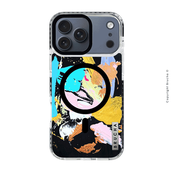 Funda Magsafe ultra protectora pintada a mano para iPhone 17 Pro Max - Manolo