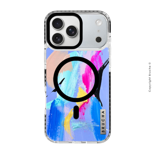 Funda Magsafe ultra protectora pintada a mano para iPhone 17 Pro Max - Julieta