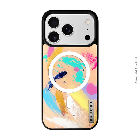 Funda Magsafe ultra protectora pintada a mano para iPhone 17 Pro Max - Bieber
