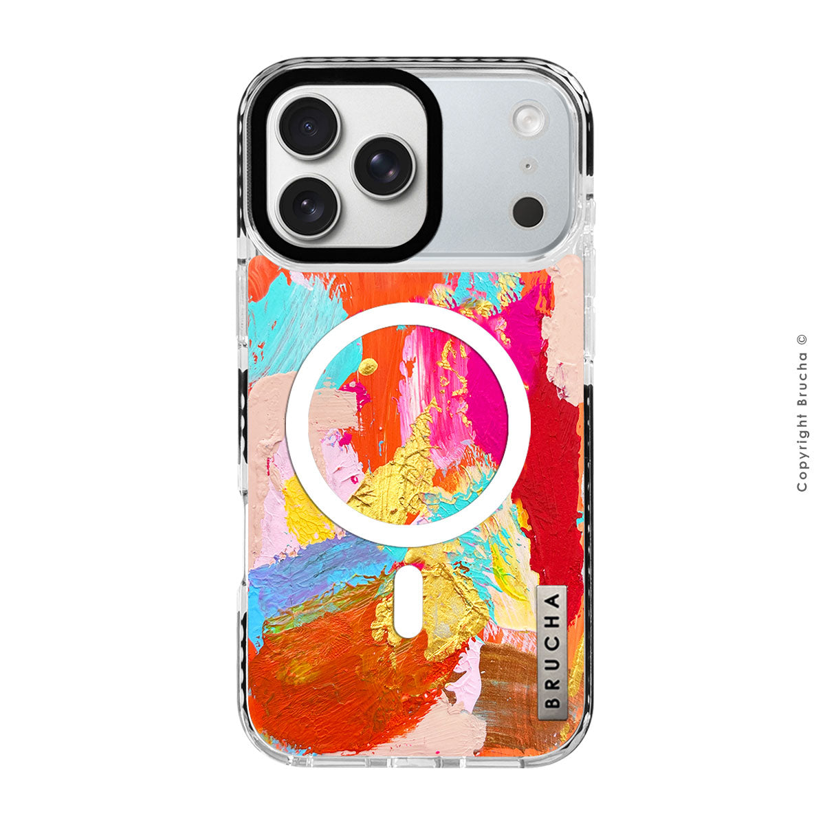 Funda Magsafe ultra protectora pintada a mano para iPhone 17 Pro - Glenn