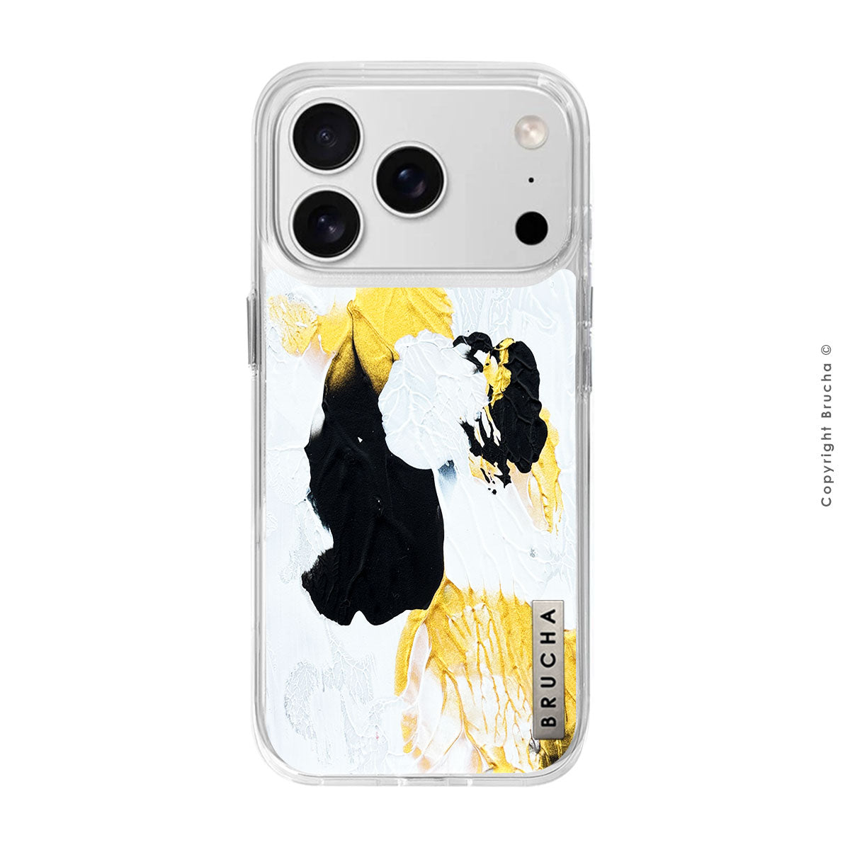Funda impact protectora pintada a mano para iPhone 17 Pro - Marble