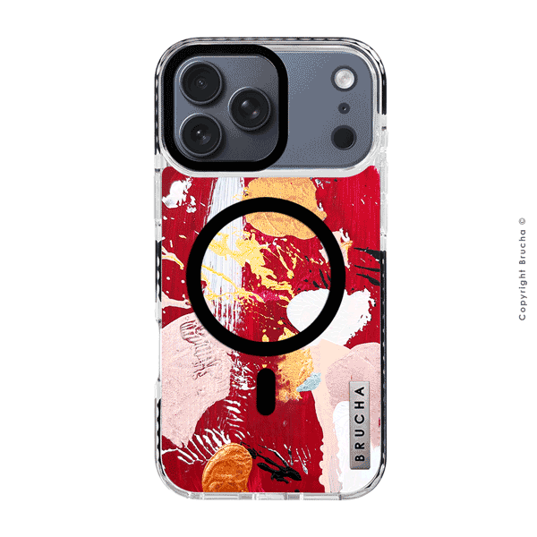 Funda Magsafe ultra protectora pintada a mano para iPhone 17 Pro - Gianni