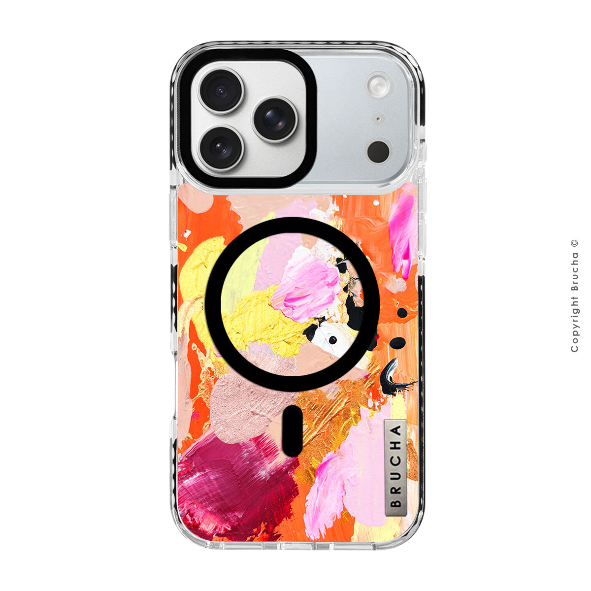 Funda Magsafe ultra protectora pintada a mano para iPhone 17 Pro - Yves