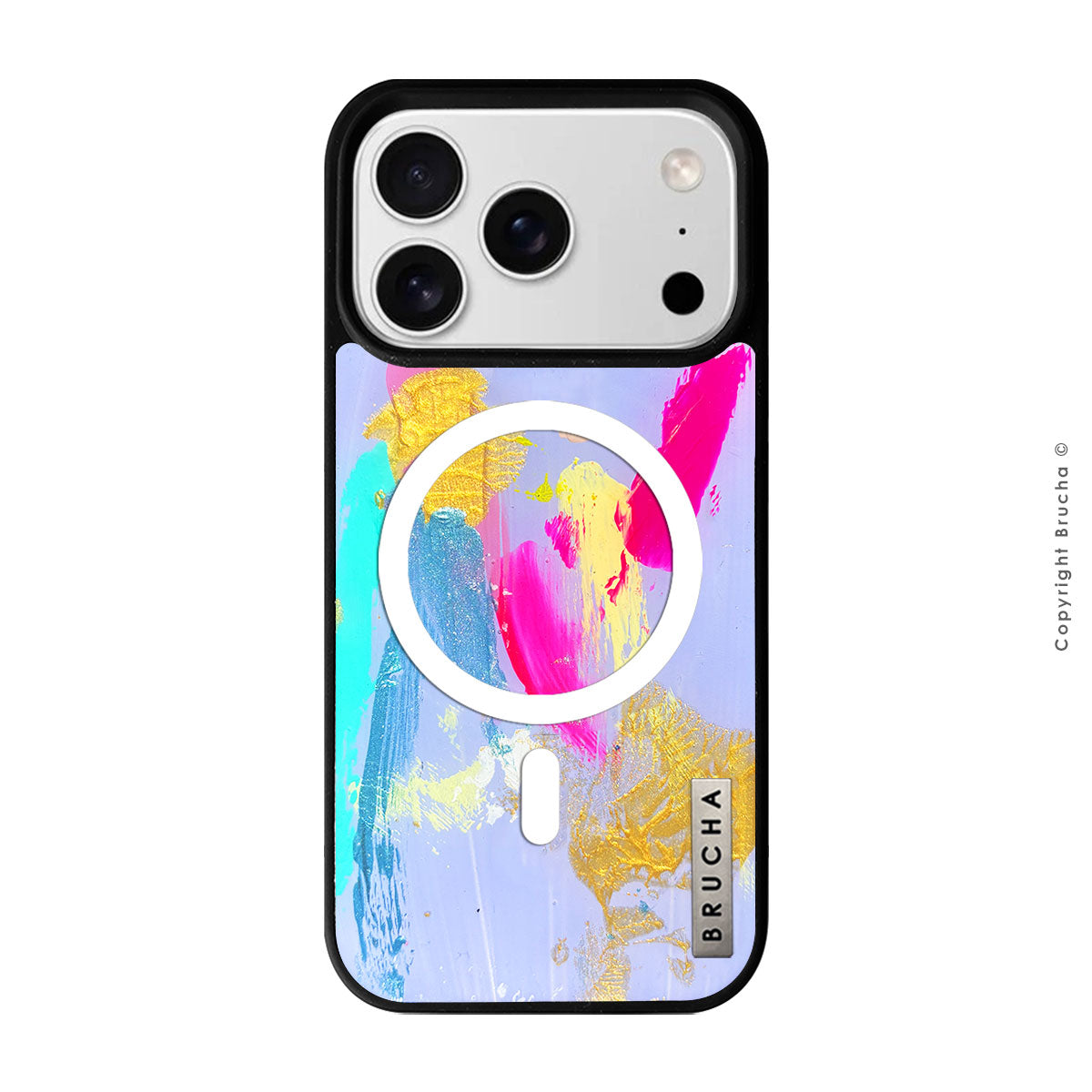 Funda MagSafe ultra protectora pintada a mano para iPhone 17 Pro - Redding