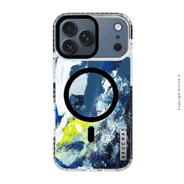 Funda Magsafe ultra protectora pintada a mano para iPhone 17 Pro - Calvin