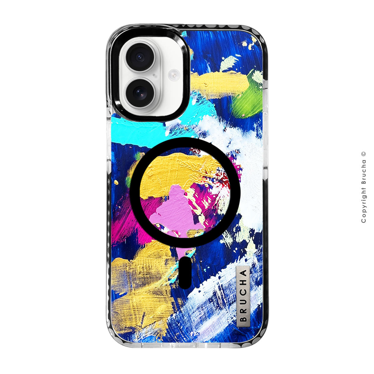 Funda MagSafe ultra pintada a mano para iPhone 17 - Harlem