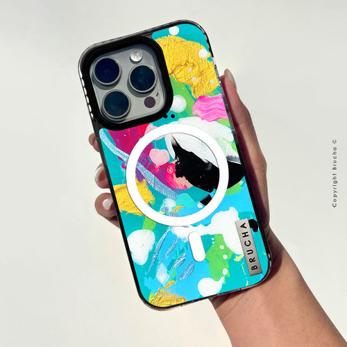 Funda Magsafe ultra protectora pintada a mano para iPhone 16 Pro Max - Cordova