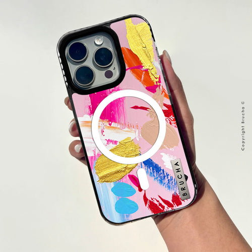 Funda Magsafe ultra protectora pintada a mano para iPhone 16 Pro Max - Mita