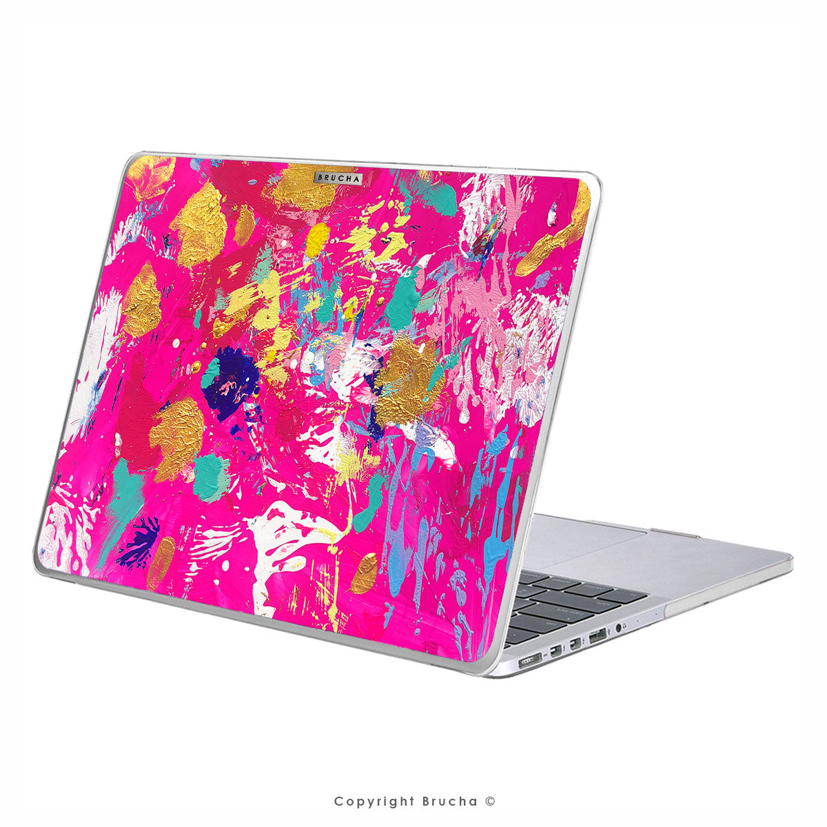Funda ultra protectora para MacBook pintada a mano pieza única - Diamond