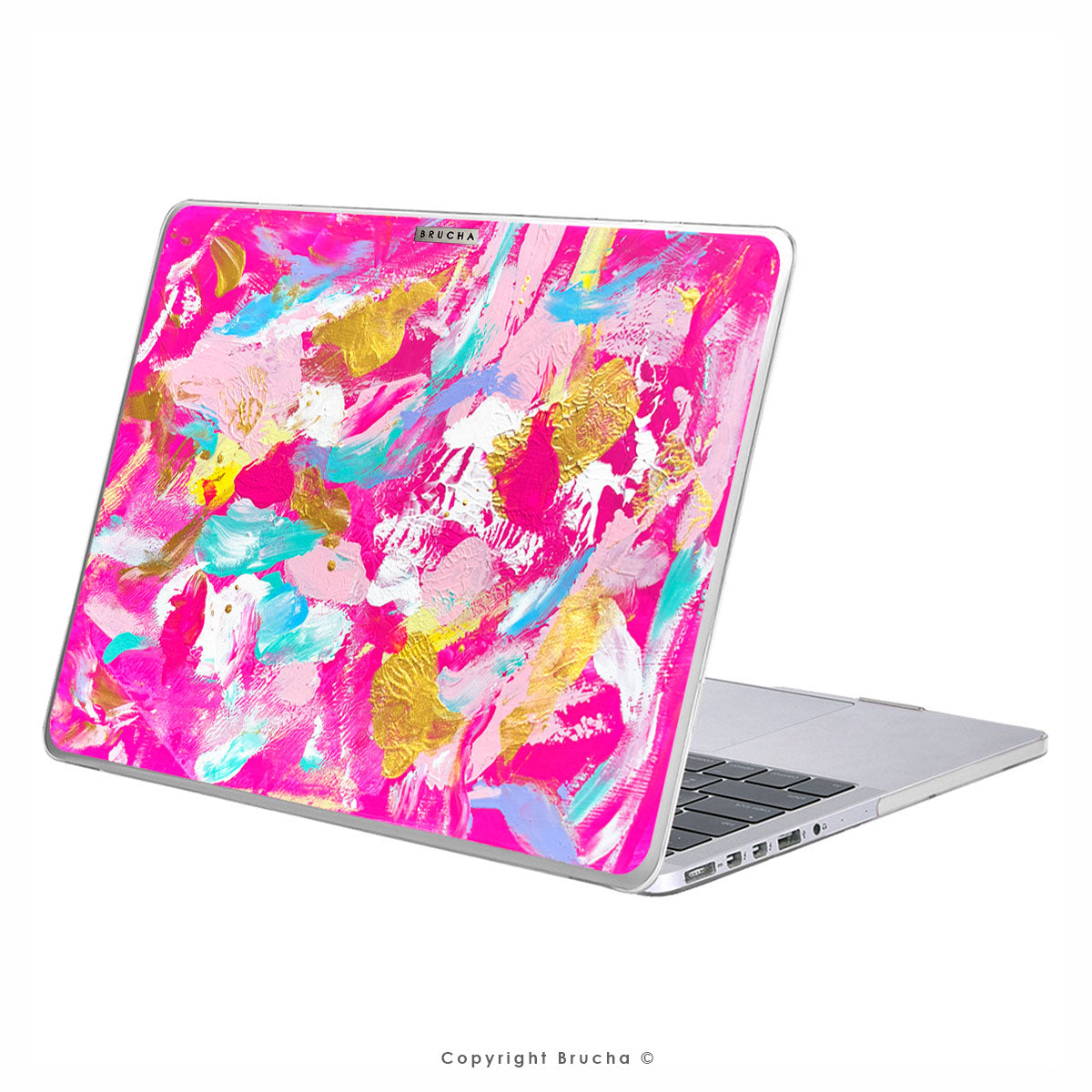 Funda ultra protectora para MacBook pintada a mano pieza única - Riga