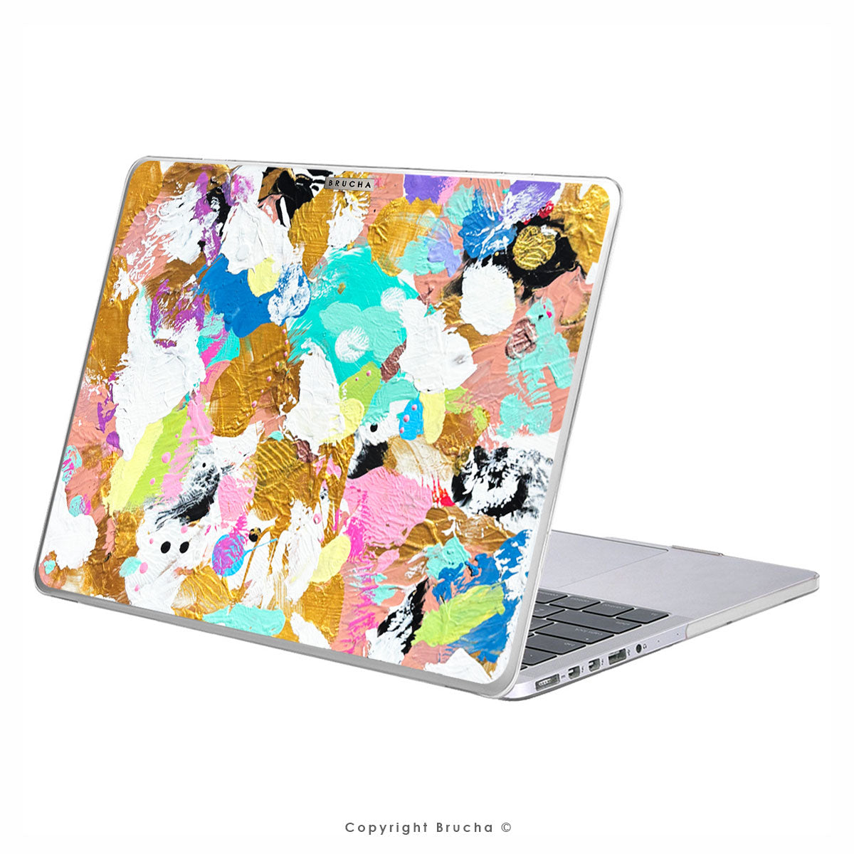 Funda ultra protectora para MacBook pintada a mano pieza única - Málaga