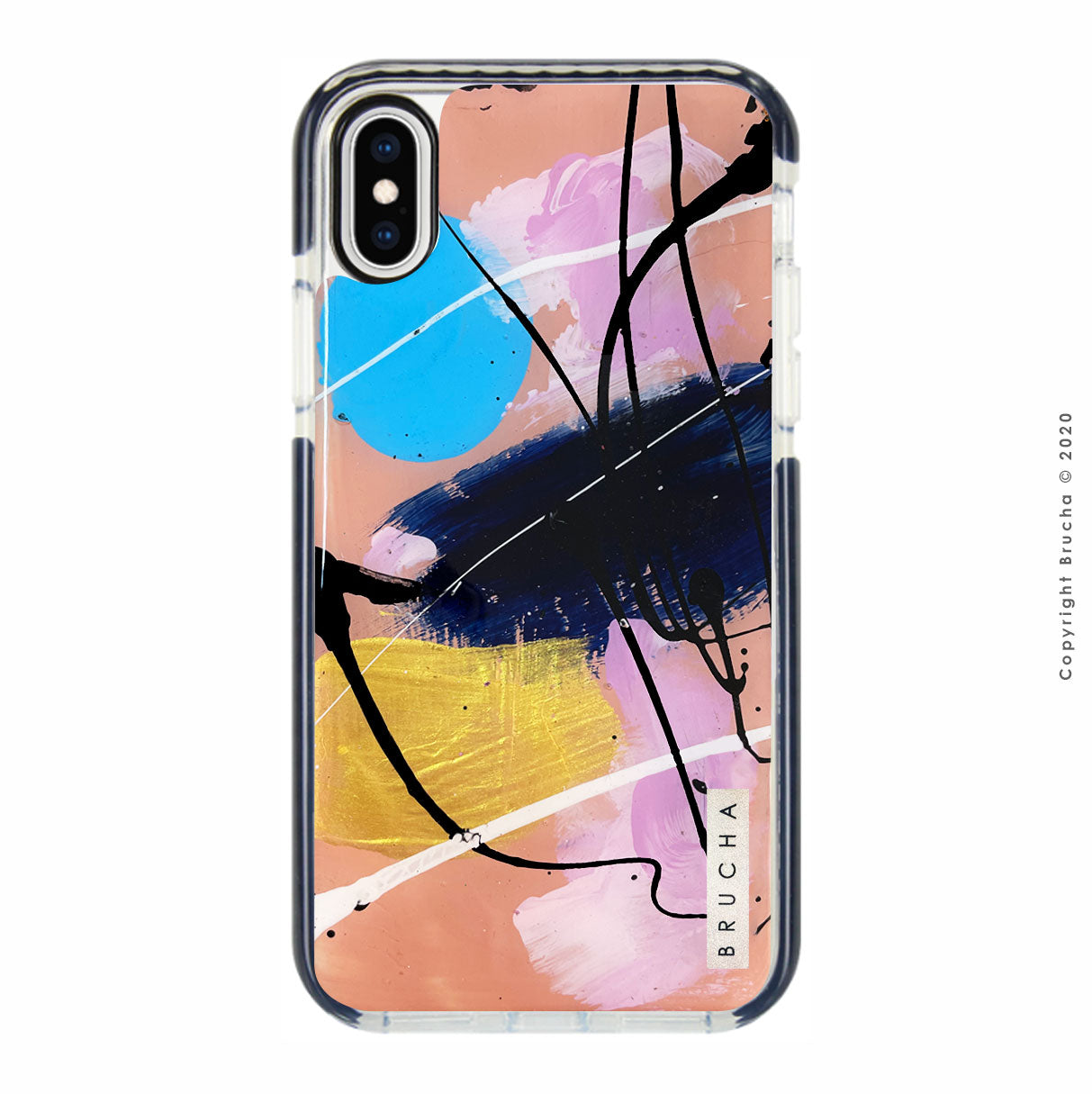 Funda ultra protectora pintada a mano para Iphone X/XS – Namasté