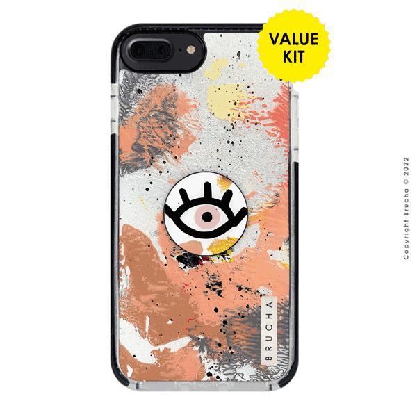 Funda ultra protectora pintada a mano para Iphone 6/7/8 Plus Value Kit – Vej