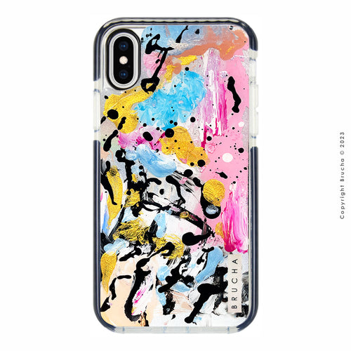 Funda ultra protectora pintada a mano para iPhone X Max - Kito