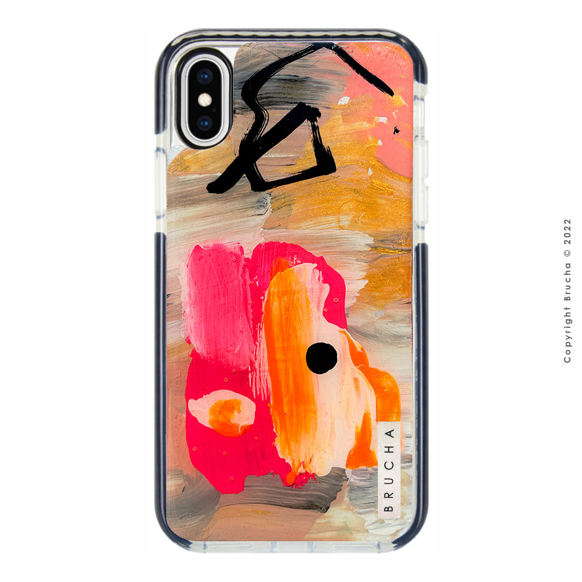 Funda ultra protectora pintada a mano para iPhone X Max - Dupi