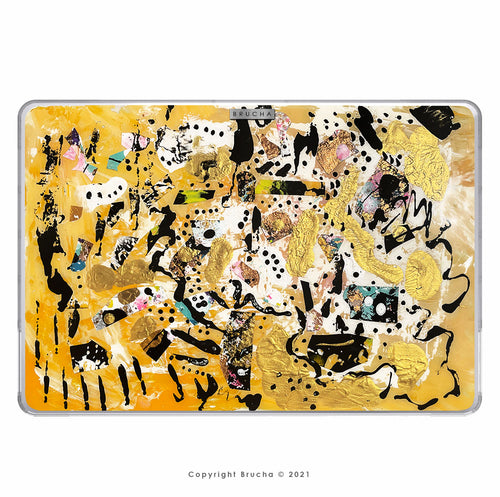 Funda ultra protectora para MacBook 16" pintada a mano pieza única - Morti