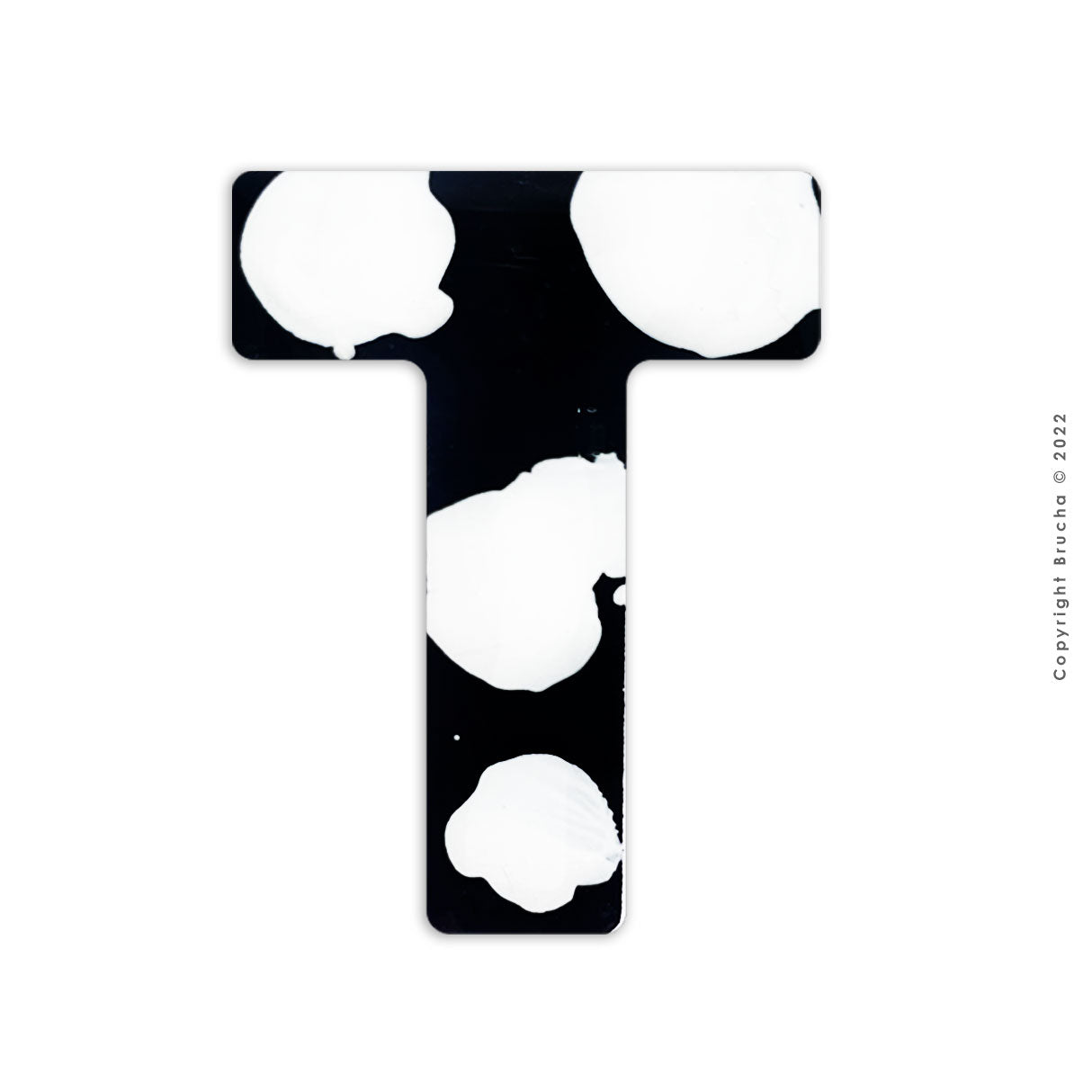 T -B&W colección sticker