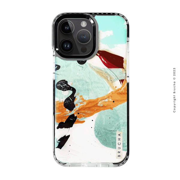 Funda ultra protectora pintada a mano para iPhone 14 Pro Max - Carter