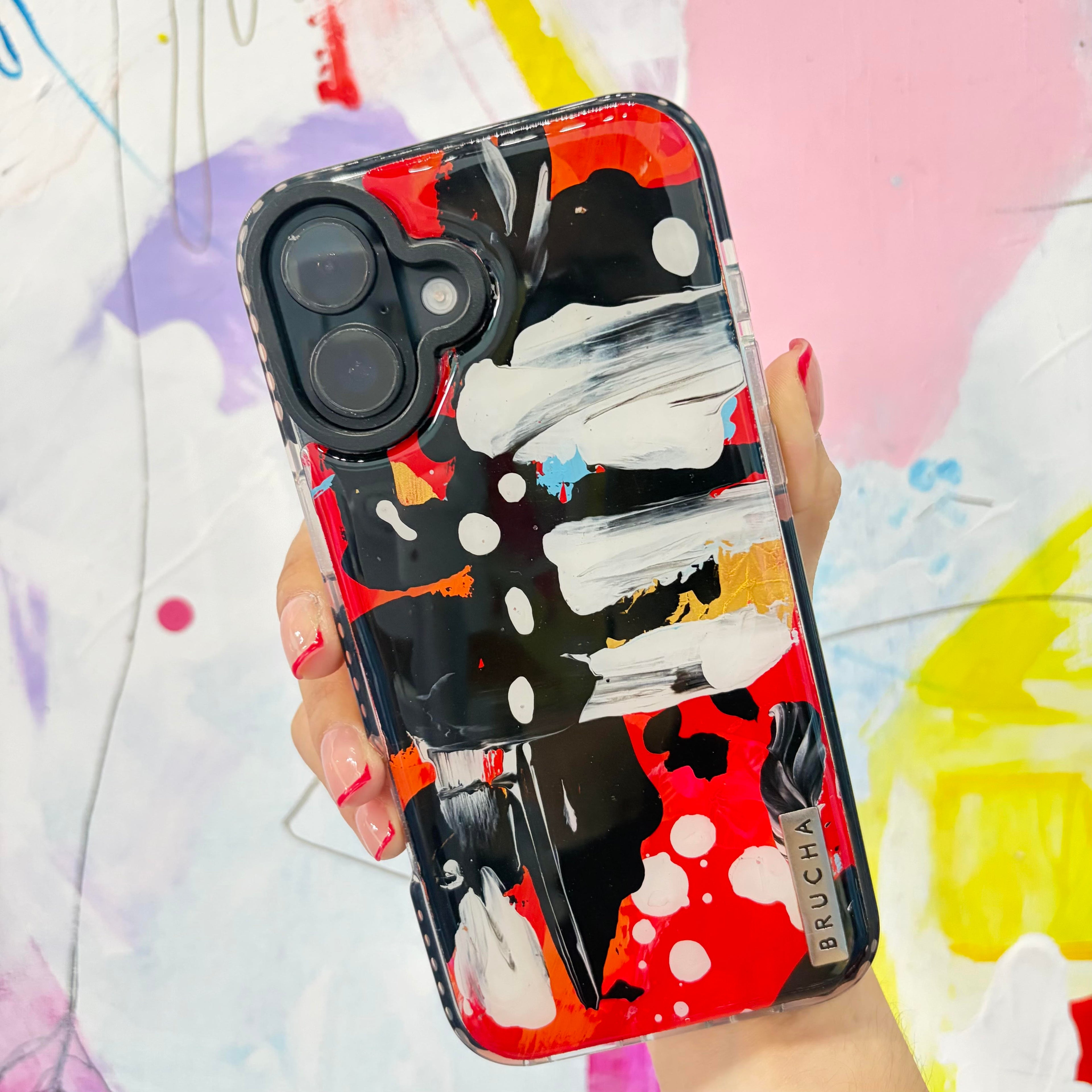 Funda ultra protectora pintada a mano para iPhone 16 Plus - Chile