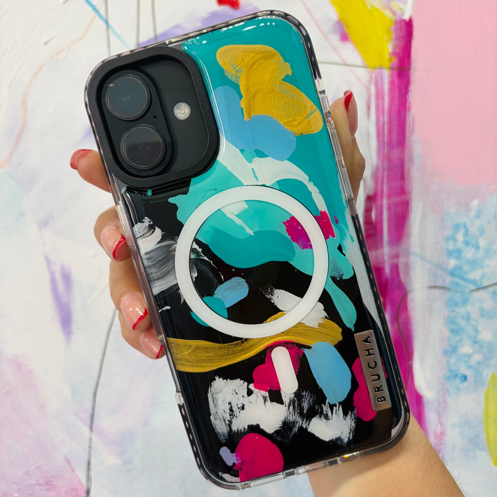 Funda ultra protectora pintada a mano para iPhone 16 Plus - Qatar