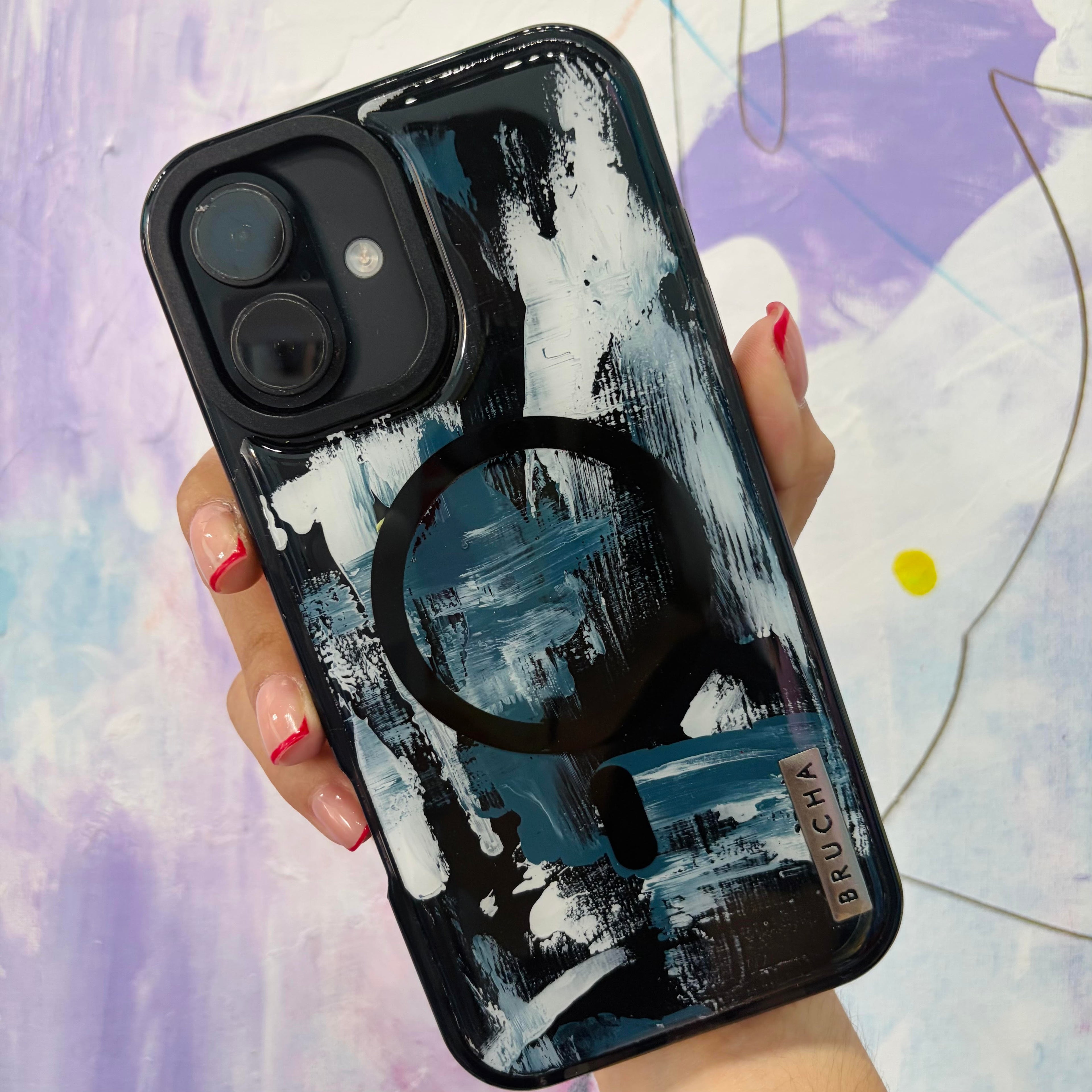 Funda ultra protectora pintada a mano para iPhone 16 Plus - Chells