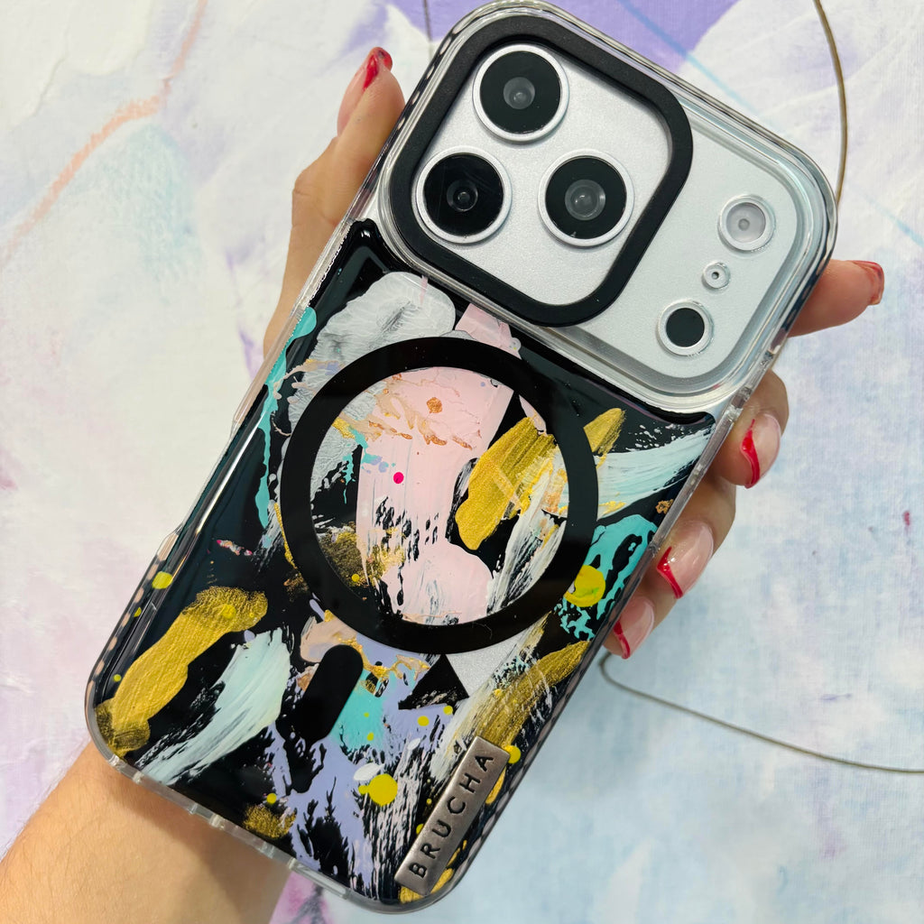 Funda Magsafe ultra protectora pintada a mano para iPhone 17 Pro - Oslo