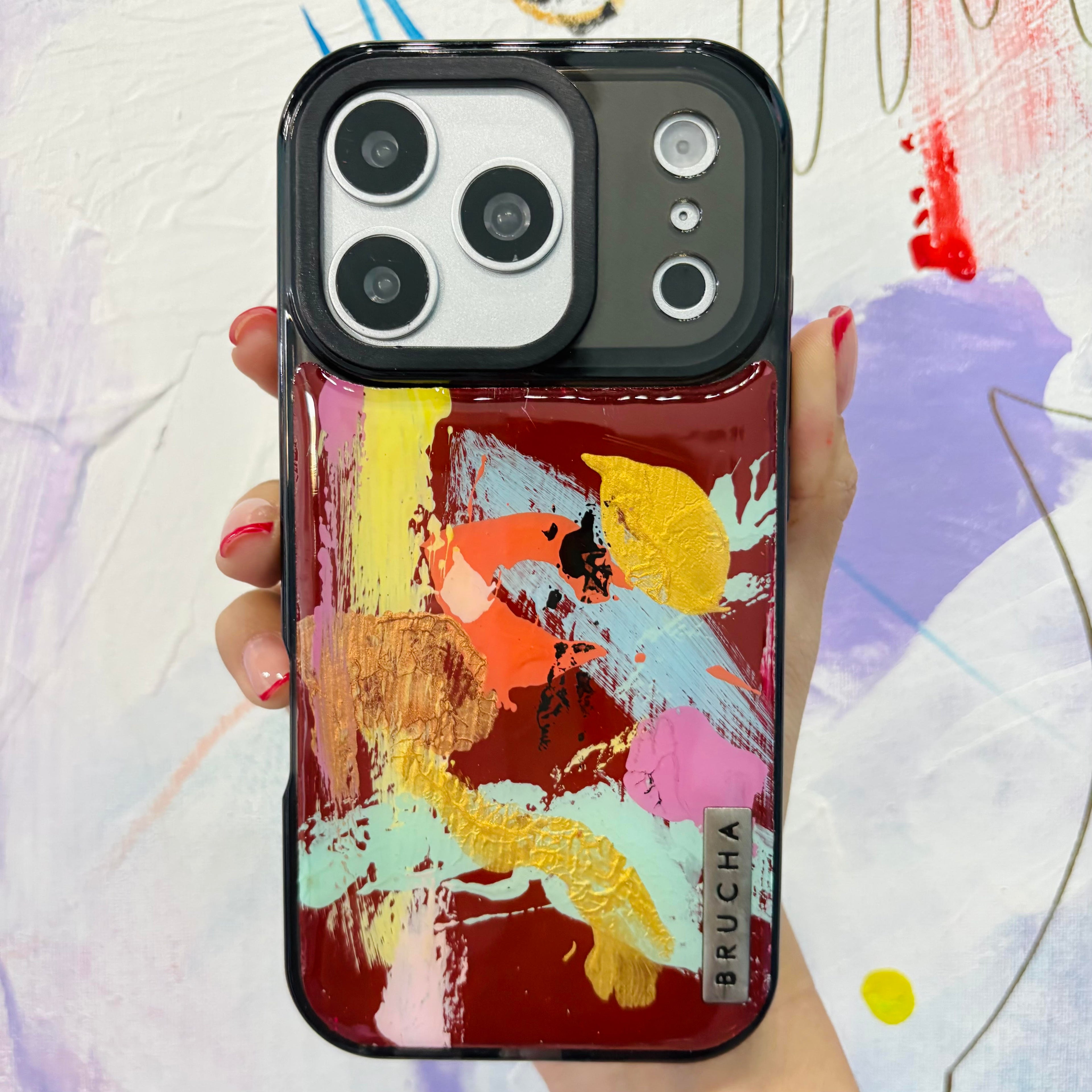 Funda ultra protectora pintada a mano para iPhone 17 Pro -  Lyon
