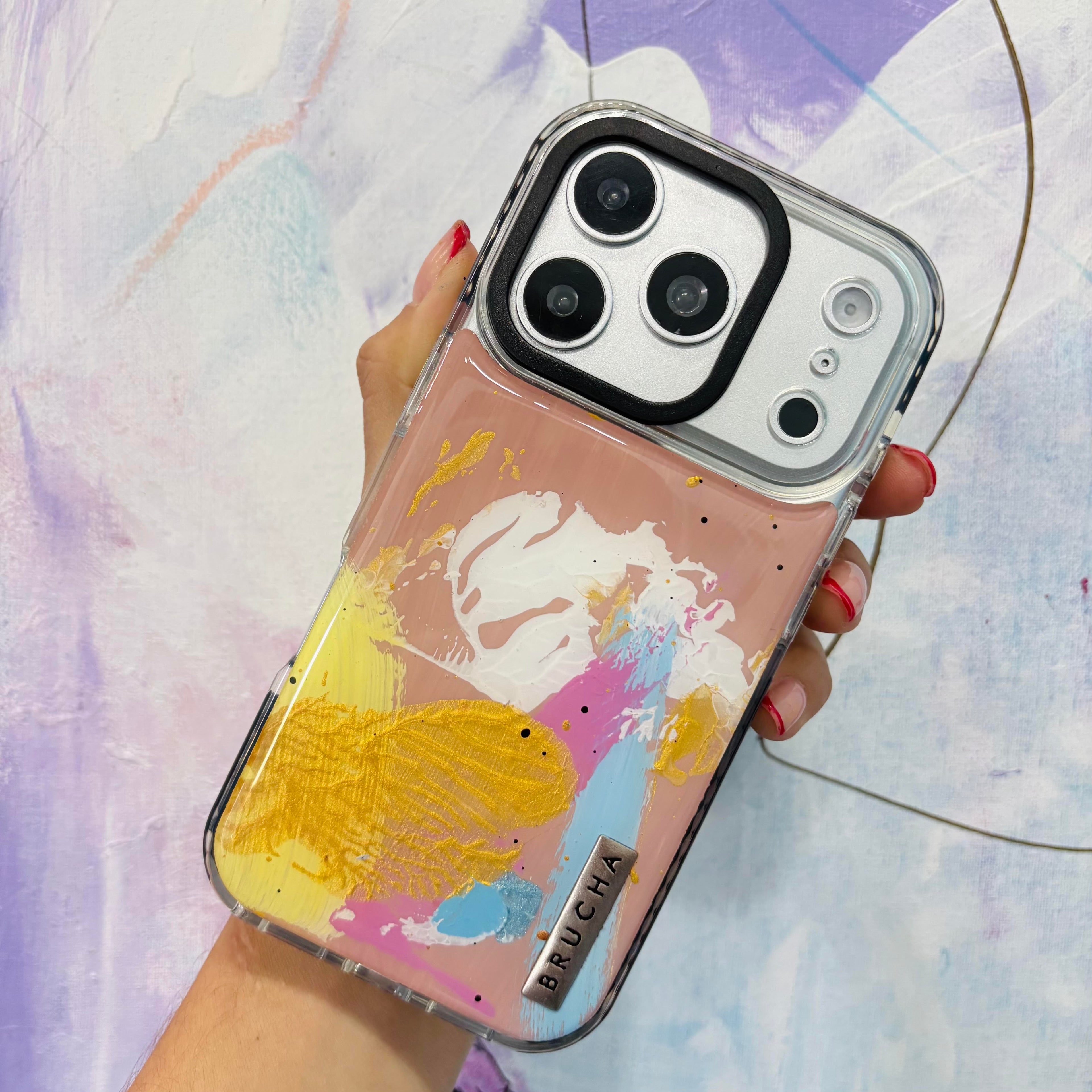 Funda ultra protectora pintada a mano para iPhone 17 Pro -  Ushu
