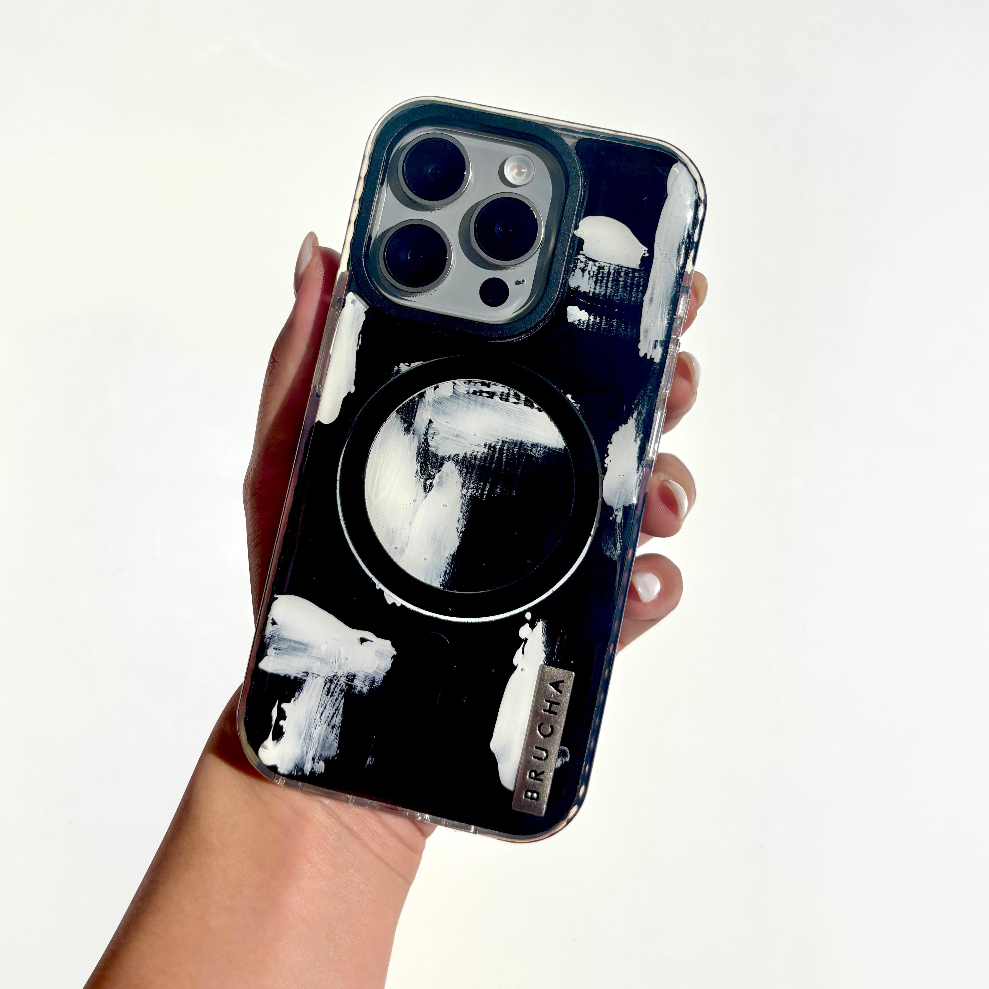 Pared Negra Magsafe - Pintada a mano