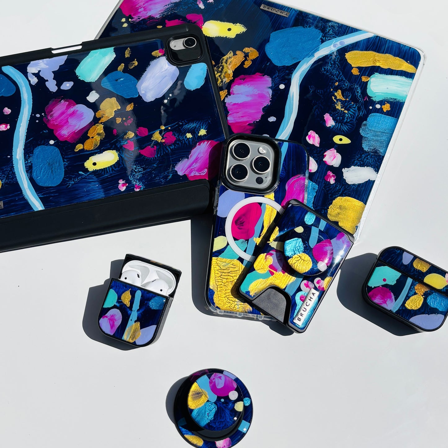 Funda ultra protectora para MacBook pintada a mano pieza única - Zion