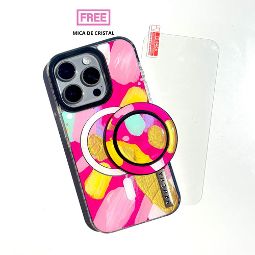 SET Alice: Funda + Holder MagSafe + Mica de cristal gratis